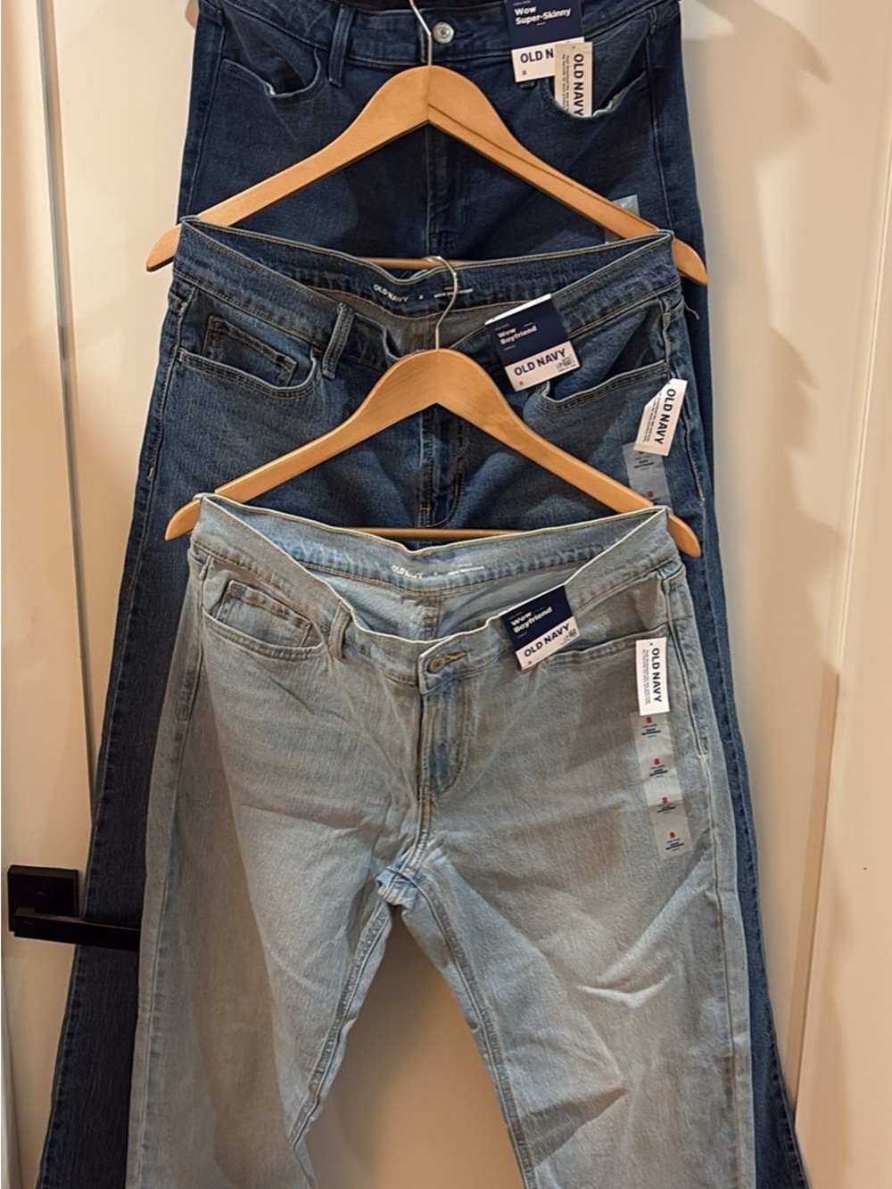 Lot of 3 Old Skinny Jeans size 8 MSRP $120